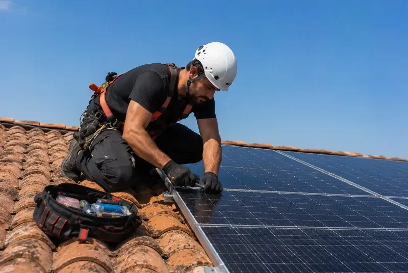 Maintenance et monitoring de panneaux solaires à Sommerau