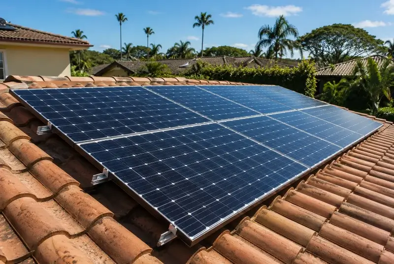 Installation de panneaux solaires à Sommerau